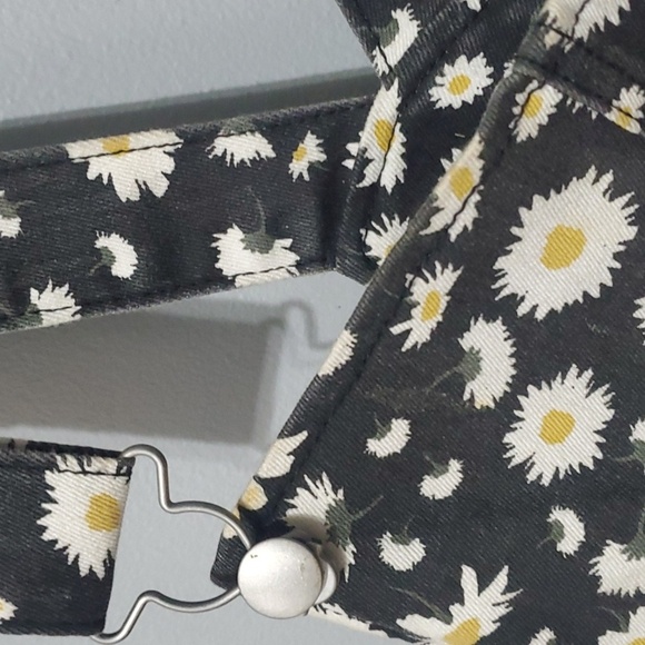 Daisey Overall Dress Womens Size Juniors Size Large 11 13 Floral No Boundaries - Picture 9 of 11